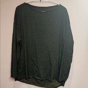 lululemon athletica Black Long Sleeve Tee